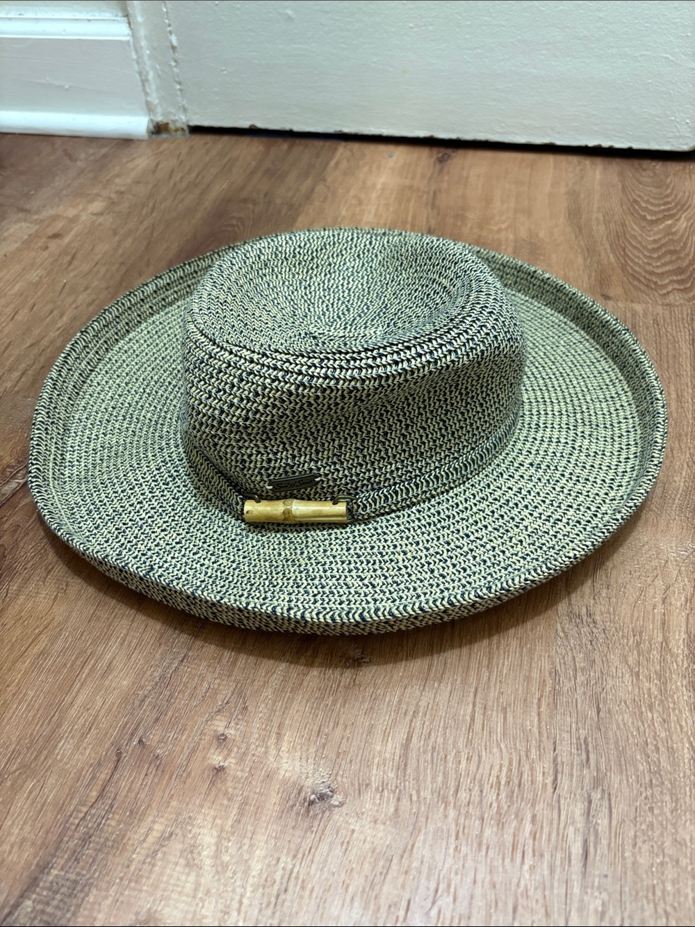Sun N Sand Headwear Vintage 1986 Woven Straw Sun Hat